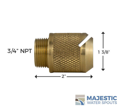 Brass Aerator, 3/16 brass aerator valve for pool