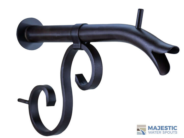 Modena <br> Small Old World Water Spout - Oil Rubbed Bronze