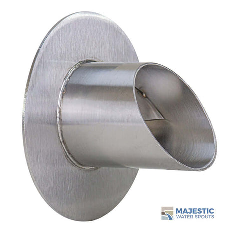 Waverly <br> 3" Water Spout -Brushed Stainless Steel